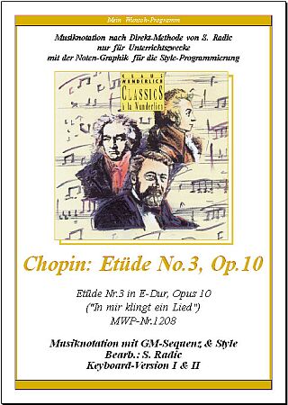 1208. Chopin: Etüde Nr.3, Op.10