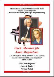 832_Menuett für Anna Magdalena_