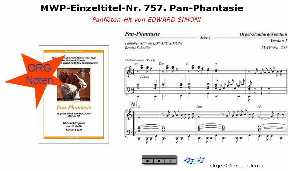 Orgel-Standard-Notation - Version 1