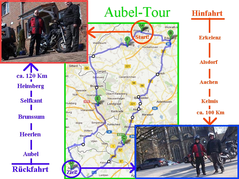 Aubel-Tour-Start-Ziel